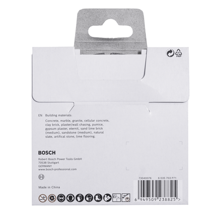 Disco de diamante multimaterial Bosch 110 mm.